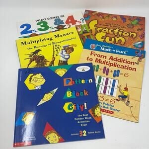 Bundle of 5 Math Oriented Childrens Books